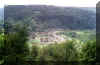 Tintern Abbey from the Devil's Pulpit on the Offa's Dyke Path - click for larger image